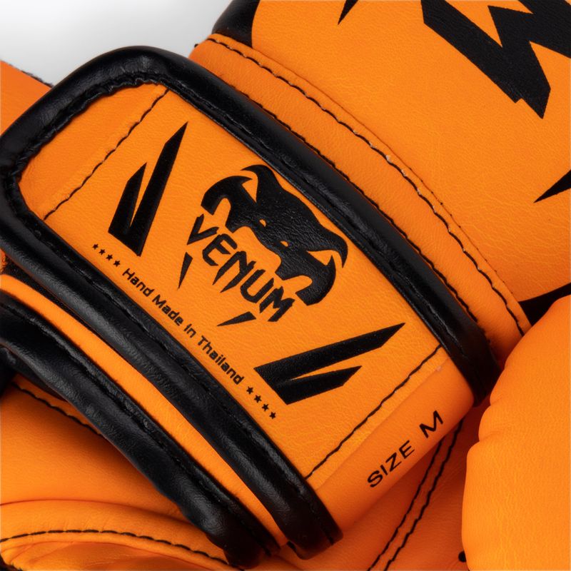 Gyermek bokszkesztyűk Venum Elite Boxing fluo orange 4
